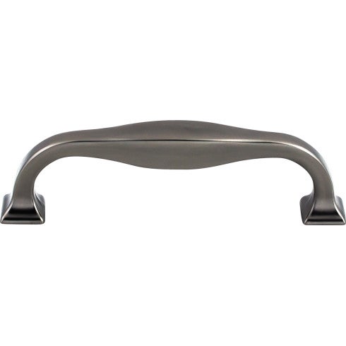 Top Knobs Contour Pull 3 3/4" c-c in Ash Gray