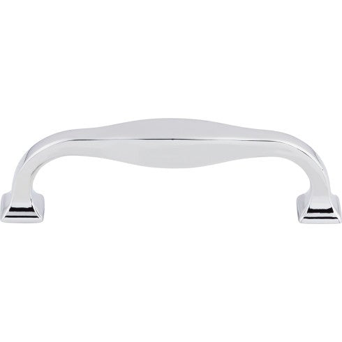 Top Knobs Contour Pull 3 3/4" c-c in Polished Chrome