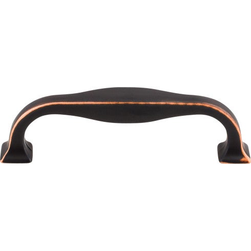 Top Knobs Contour Pull 3 3/4" c-c in Umbrio