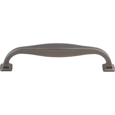 Top Knobs Contour Pull 5 1/16" c-c in Ash Gray