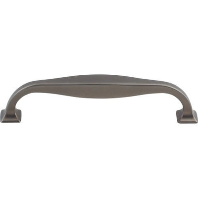 Top Knobs Contour Pull 5 1/16" c-c in Ash Gray