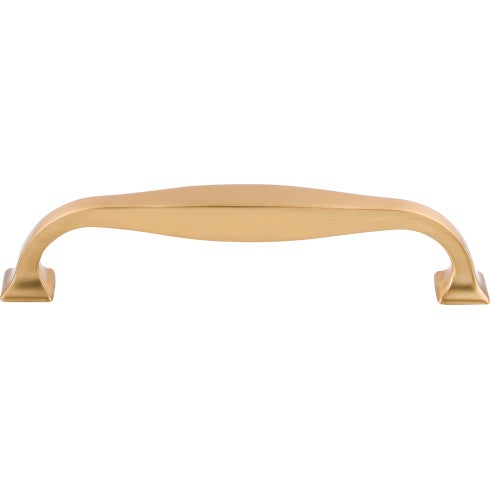 Top Knobs Contour Pull 5 1/16" c-c in Honey Bronze