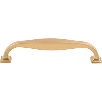 Top Knobs Contour Pull 5 1/16" c-c in Honey Bronze