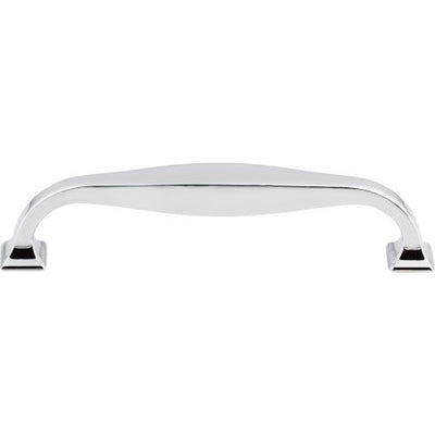 Top Knobs Contour Pull 5 1/16" c-c in Polished Chrome