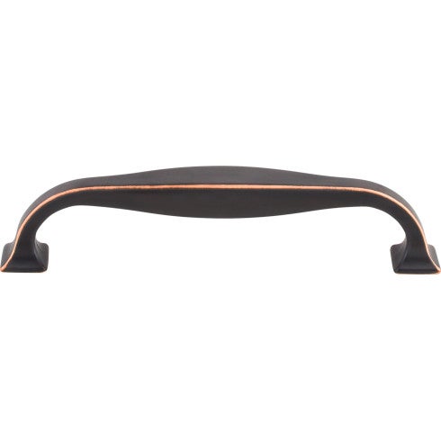 Top Knobs Contour Pull 5 1/16" c-c in Umbrio