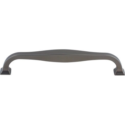 Top Knobs Contour Pull 6 5/16" c-c in Ash Gray