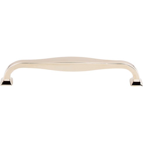 Top Knobs Contour Pull 6 5/16" c-c in Polished Nickel