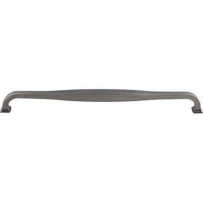 Top Knobs Contour Pull 12" c-c in Ash Gray