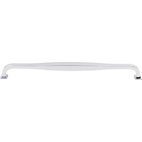 Top Knobs Contour Pull 12" c-c in Polished Chrome