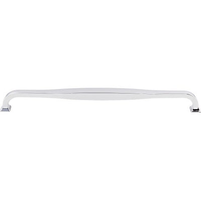 Top Knobs Contour Pull 12" c-c in Polished Chrome