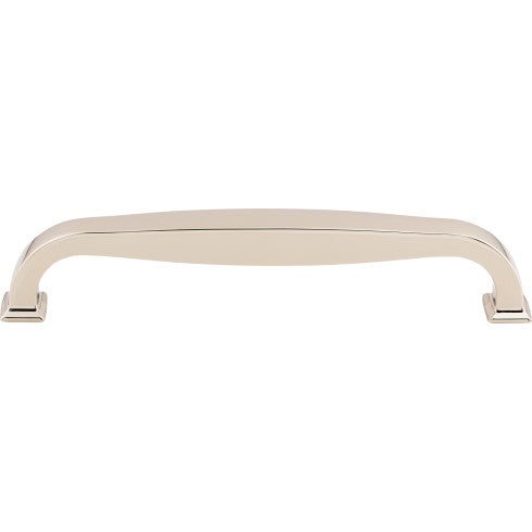 Top Knobs Contour Pull 8" c-c Appliance Pull in Polished Nickel