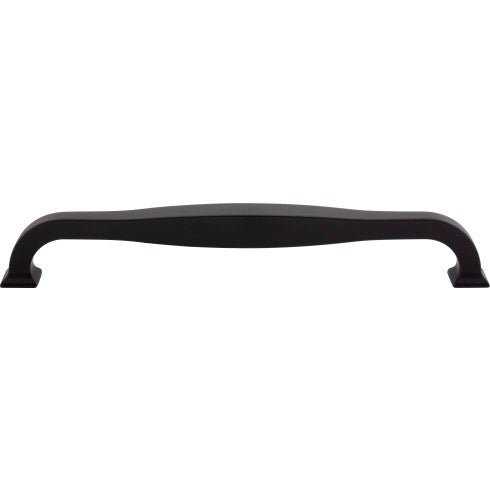 Top Knobs Contour Pull 12" c-c Appliance Pull in Flat Black