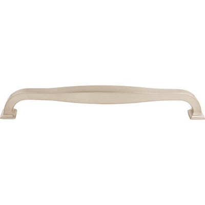 Top Knobs Contour Pull 12" c-c Appliance Pull in Brushed Satin Nickel