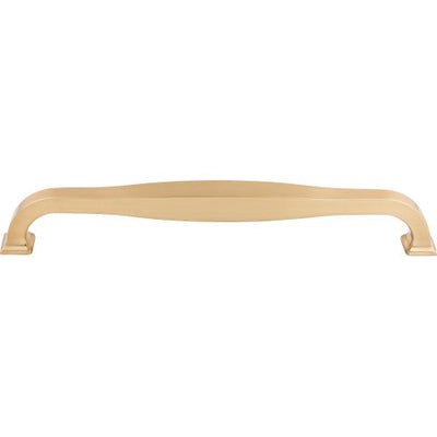 Top Knobs Contour Pull 12" c-c Appliance Pull in Honey Bronze