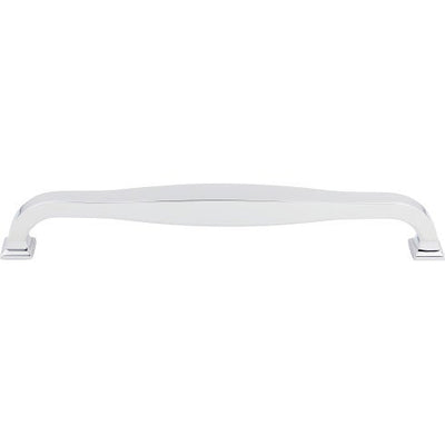 Top Knobs Contour Pull 12" c-c Appliance Pull in Polished Chrome