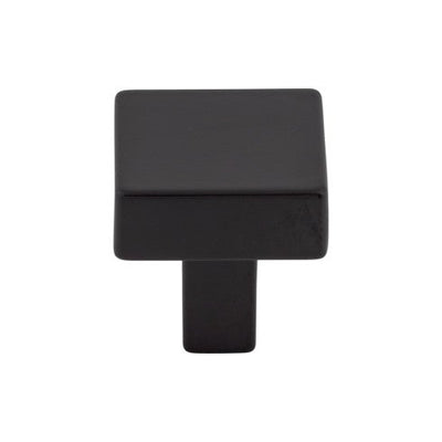 Top Knobs Channing Knob 1 1/16" in Flat Black