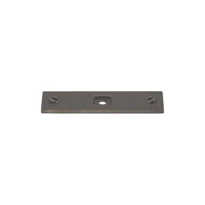 Top Knobs Channing Backplate 3" in Ash Gray