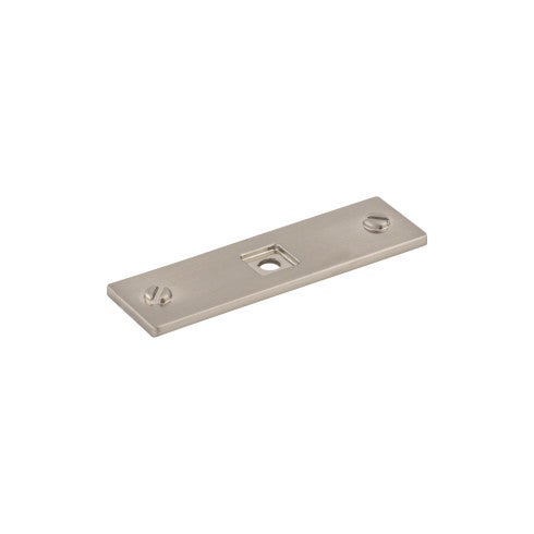 Top Knobs Channing Backplate 3" in Brushed Satin Nickel