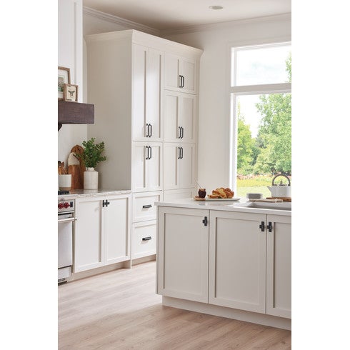 Top Knobs Channing Backplate 3" in Brushed Satin Nickel