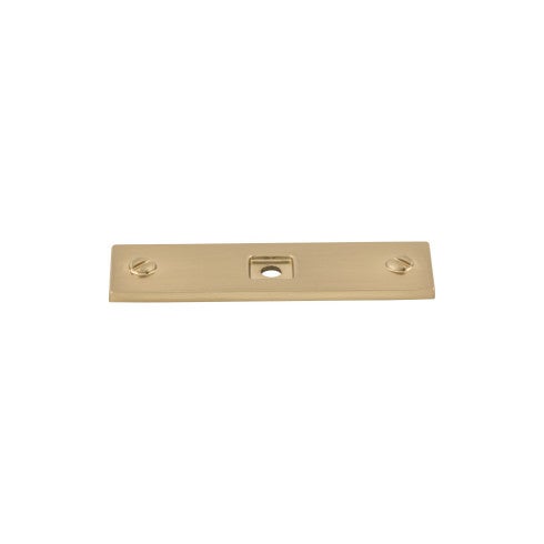 Top Knobs Channing Backplate 3" in Honey Bronze
