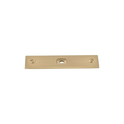 Top Knobs Channing Backplate 3" in Honey Bronze