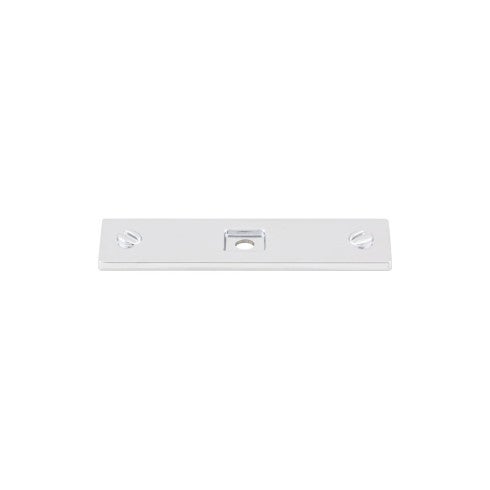 Top Knobs Channing Backplate 3" in Polished Chrome