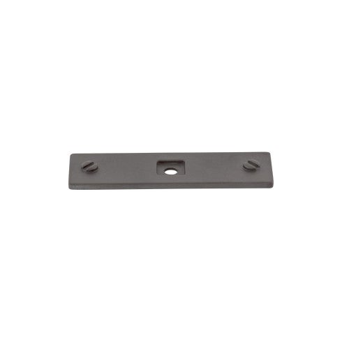 Top Knobs Channing Backplate 3" in Sable