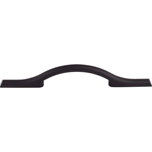 Top Knobs Somerdale Pull 3 3/4" c-c in Flat Black