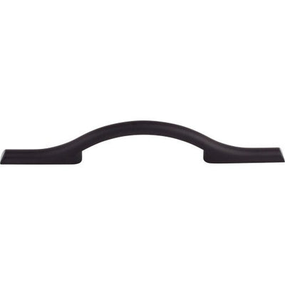 Top Knobs Somerdale Pull 3 3/4" c-c in Flat Black