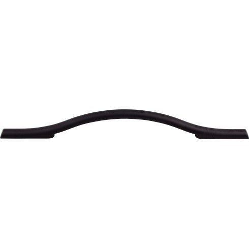 Top Knobs Somerdale Pull 6 5/16" c-c in Flat Black
