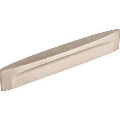 Top Knobs Oval Long Slot Pull 5" c-c in Brushed Satin Nickel