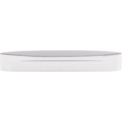 Top Knobs Oval Long Slot Pull 5" c-c in Polished Chrome