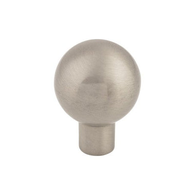 Top Knobs Brookline Knob 7/8" in Brushed Satin Nickel