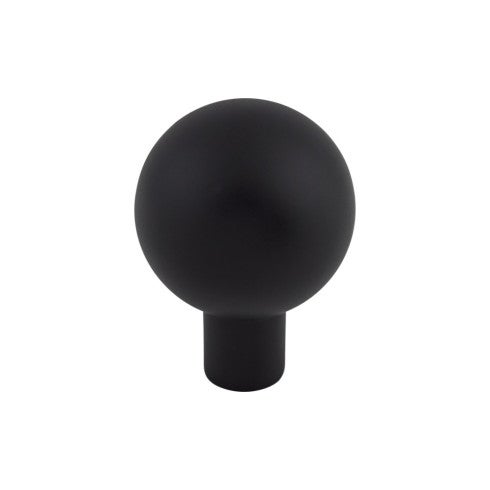 Top Knobs Brookline Knob 1" in Flat Black