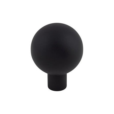 Top Knobs Brookline Knob 1 1/8" in Flat Black
