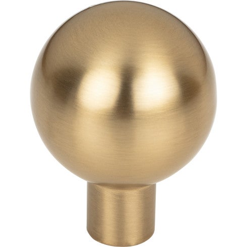 Top Knobs Brookline Knob 1 1/8" in Honey Bronze