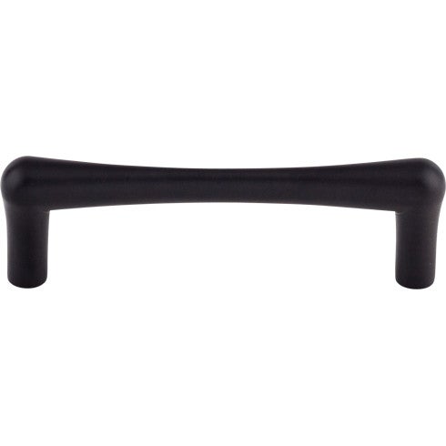 Top Knobs Brookline Pull 3 3/4" c-c in Flat Black