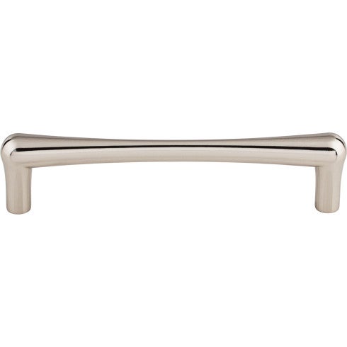 Top Knobs Brookline Pull 5 1/16" c-c in Polished Nickel