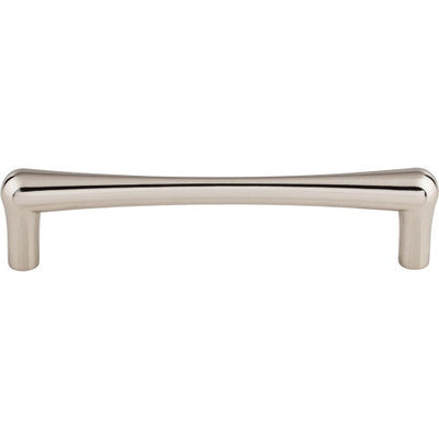Top Knobs Brookline Pull 5 1/16" c-c in Polished Nickel
