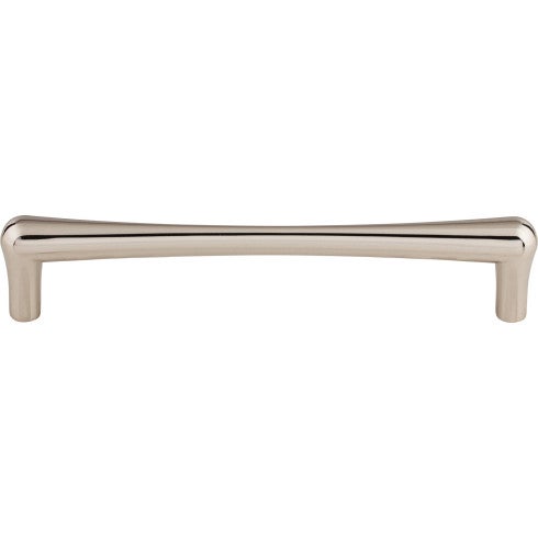 Top Knobs Brookline Pull 6 5/16" c-c in Polished Nickel