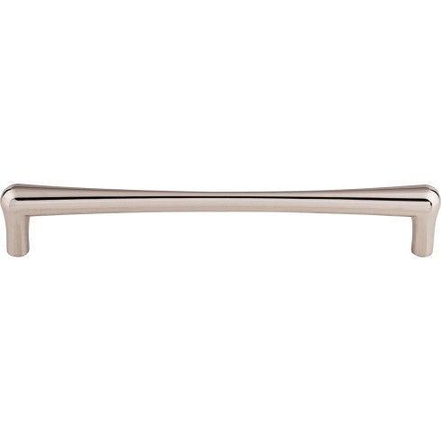 Top Knobs Brookline Pull 7 9/16" c-c in Polished Nickel