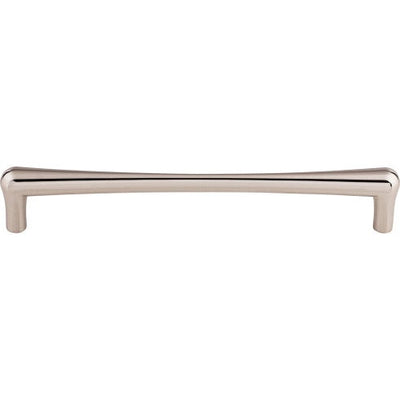 Top Knobs Brookline Pull 7 9/16" c-c in Polished Nickel