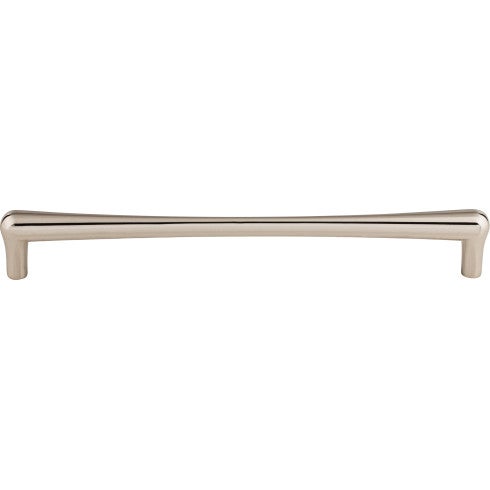 Top Knobs Brookline Pull 9" c-c in Polished Nickel