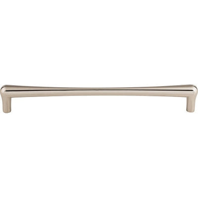 Top Knobs Brookline Pull 9" c-c in Polished Nickel
