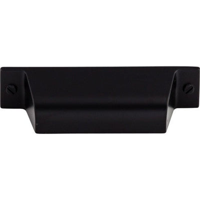 Top Knobs Channing Cup Pull 2 3/4" c-c in Flat Black