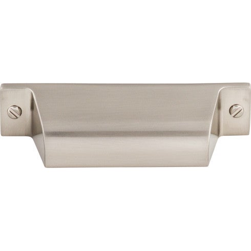 Top Knobs Channing Cup Pull 2 3/4" c-c in Brushed Satin Nickel