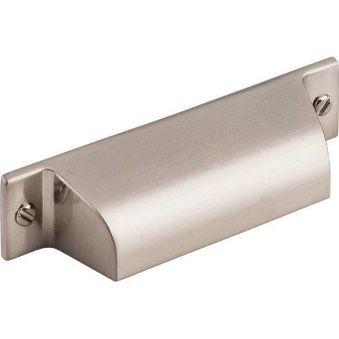 Top Knobs Channing Cup Pull 2 3/4" c-c in Brushed Satin Nickel
