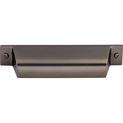 Top Knobs Channing Cup Pull 3 3/4" c-c in Ash Gray