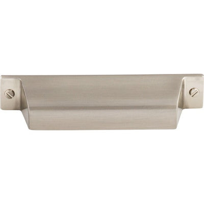 Top Knobs Channing Cup Pull 3 3/4" c-c in Brushed Satin Nickel