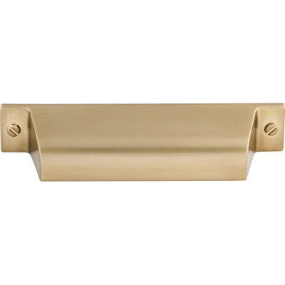 Top Knobs Channing Cup Pull 3 3/4" c-c in Honey Bronze